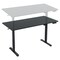 Homeroots Adjustable Black Wood and Stainless Steel Standing Desk 723775 - alternate 3