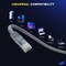 Maximm Cat6 Ethernet Cable 20ft 10Gbps 550MHz UTP, 50PK, Gray, 50PK CAT6CCA-20GR-50PK - alternate 3