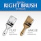 Linzer Pro Edge 4 in. Flat Paint Brush 1870 PE 0400 - alternate 4