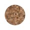 Homeroots Into the Abyss II 24" X 24" Brown Geometric Wood Circle Hanging Dimensional Sculpture 608657 - alternate 1