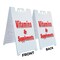 Signmission Vitamins & Supplements, A-Frame & 2 Decals Installed, Heavy-Duty Plastic Frame SBHD-D-2436-Vitamins & Supplements - alternate 2