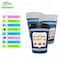 Ecoquality 12oz Insulated Paper Hot Cups With Black Dome Lids New York Greek Design Cups, 50PK EQ12OZANGPCBDL-50 - alternate 2