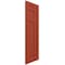 Ekena Millwork True Fit PVC San Juan Capistrano Mission Style Fixed Mount Shutters, Colorful Leaves, 15W x 34H, PR TFP001SJ15X034CL - alternate 3