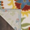 Homeroots 4' X 6' Ivory Red Green Blue And Yellow Floral Indoor Outdoor Area Rug 546658 - alternate 4