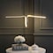 Jonathan Y Ali 34.5" Dimmable Adjustable Integrated LED Metal Linear Pendant, Chrome JYL7029A - alternate 3