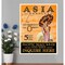 Homeroots Asia via Honolulu Vintage Travel Unframed Print Wall Art 388269 - alternate 2