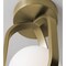 Afx Milan, 7'' LED Flush Mount, Light Antique Brass MLNC07LAJUDLB - alternate 4