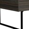 Homeroots 39" Espresso And Black Wood And Metal Lift Top Coffee Table With Drawer 535055 - alternate 5