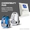 Prolux 6 Pack of HEPA Bags and 2 Post Filters for the Prolux Tritan Canister Vacuum Cleaner GVTB - alternate 2