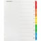 Business Source Index Tabs, Polyethylene, Multicolor, PK24 BSN21902 - alternate 1