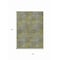 Homeroots 5' X 8' Gray Lime Green And Silver Polka Dot Washable Indoor Outdoor Area Rug 614678 - alternate 2