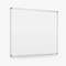 Luxor Porcelain Wall-Mounted Dry Erase Whiteboard, 48'' W x 36'' H DEWM002 - alternate 1
