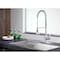 Anzzi Bastion Single Handle Standard Kitchen Faucet in Brushed Nickel KF-AZ209BN - alternate 5