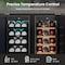 Yeego 24 Inch 60 Can & 20 Bottle Dual Zone Outdoor Wine and Beverage cooler YG-BC-116A2EQ(B) - alternate 4