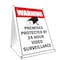 Signmission Video Surveillance, 36 Inch x 24 Inch A-frame Yard Sign, Plastic Sign SBC-2436-Video Surveillance - alternate 1