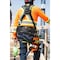Fall Safe Safety Harness, Aluminum, L/XL, Black/Green FS240ICD-L/XL - alternate 4