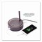 Black & Decker Flexible Gooseneck LED Desk Lamp, with USB Port, Gray VLED1812GR-BD - alternate 2