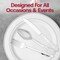 Smarty Had A Party Shiny Metallic Silver Baroque Plastic Cutlery Set - Spoons, Forks and Knives (600 Guests), 1800PK 7959-SBQCS-CASE - alternate 2
