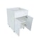 Cambridge Radiance 30 in. Wx 24 in. D x 34.50 in. H Ready to Assemble Slab Base Kitchen Cabinet in White Gloss SA-B30-WG-KIT - alternate 4