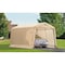 Shelterlogic AutoShelter 10 x 15 x 8 ft Sandstone 62681 - alternate 3