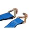 Mytee Products 2in x 27ft Blue Ratchet Tie-Down Strap w/ Wire Hook, 3,333 lbs WLL, 10PK RS227WH-Bx10 - alternate 5