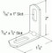 Grote Lighting Stainless Steel 'L' Brackets - Screw Mount, , , Single 11133 - alternate 3
