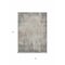 Homeroots 5' X 8' Taupe And Ivory Abstract Washable Indoor Outdoor Area Rug 612371 - alternate 2
