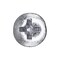 Auveco 10 x 1 1/2in Phillips Oval Head Tapping Screw Zinc, 100PK 2585 - alternate 2