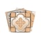 Homeroots 6" X 6" Shades Of Taupe Mosaic Peel And Stick Removable Tiles 390920 - alternate 1