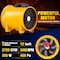 Iliving Utility 12 in. Blower Exhaust Warehouse Ventilator Floor Fan, 550-Watt, 3450RPM ILG8VF12 - alternate 3