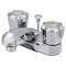 Boston Harbor Lavatory Faucet, 1.5 gpm, 2-Faucet Handle, ABS, Chrome Plated, Round Handle PF4201RC - alternate 1