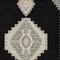Homeroots 5' X 8' Black Gold And Gray Oriental Washable Indoor Outdoor Area Rug 598383 - alternate 2