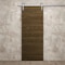 Sartodoors Modern Barn Door 36 x 84 inches, Ego 5000 Marble Oak, 6.6FT Silver Rail Track Heavy Hardware Set ,  EGO5000BD-S-DMR-3684 - alternate 3