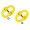 Mytee Products 1/2in Grade 80 Coupling Link, Hammerlink, Hammer Lock Chain Connector (2 Pack), 2PK G8-CL-12x2 - alternate 1