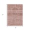 Homeroots 3' X 5' Blush And Mauve Medallion Washable Indoor Outdoor Area Rug 616100 - alternate 2