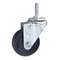 Service Caster 3.5 Inch Hard Rubber Wheel Swivel 1/2 Inch Threaded Stem Caster SCC-TS20S3514-HRS-121315 - alternate 1