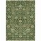 Homeroots 3' X 5' Green Tan And Gray Floral Washable Indoor Outdoor Area Rug 603461 - alternate 3