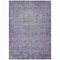 Homeroots 5' X 8' Purple Oriental Washable Indoor Outdoor Area Rug 607573 - alternate 4