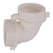 Durapro 1-1/2 Plastic Bend 90-Degree Slip Joint Elbow Fitting White 172130 - alternate 1