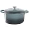 Crock-Pot Crock Pot Artisan 5 Quart Round Enameled Cast Iron Dutch Oven in Slate Gray 69140.02 - alternate 1