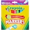Crayola Broad Line Markers, Bold & Bright, 10PK 587725 - alternate 1
