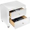 Homeroots 20" Wood Nightstand 396981 - alternate 1