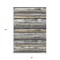 Homeroots 8' X 10' Charcoal Beige And Brown Striped Washable Indoor Outdoor Area Rug 598875 - alternate 4