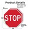 Signmission Stop, 18 inch X 18 inch, Vinyl Decal, 2PK OC-D-2PACK-18-315 - alternate 2