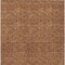 Homeroots 5' X 8' Orange And Ivory Geometric Washable Indoor Outdoor Area Rug 613573 - alternate 3