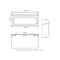 Gibraltar Mailboxes Mailbox Gibraltar es Windsor Plastic Wall Mount Black Black WMH00BAM - alternate 2