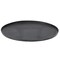 Service Ideas Modern Edge Round Serving Tray, 14in diamater, Black Onyx TRME14RIBX - alternate 1