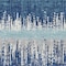 Homeroots 10' X 14' Blue Gray And Ivory Striped Washable Indoor Outdoor Area Rug 598333 - alternate 3