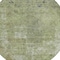 Homeroots 8' Artichoke Green And Beige Round Abstract Washable Indoor Outdoor Area Rug 615490 - alternate 4