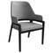 Leisuremod Ethora Collection Modern Wooden Dining Chair in Grey EC22GR - alternate 1